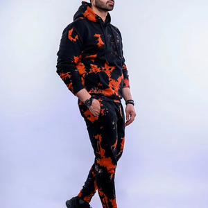 Conjunto Deportivo de Dos Piezas Tie Dye para Hombre, Ropa Deportiva Transpirable para Adultos para Invierno, Conjunto Deportivo Tie Dye al por Mayor al Mejor Precio - Product Image 5