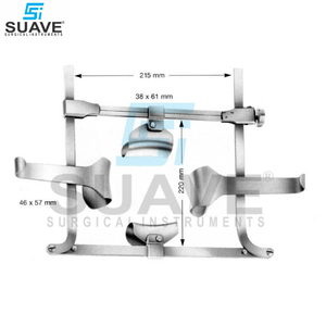 <b>Surgical</b> Automatic Abdominal Retractor With <b>Blades</b> Best Material Best Quality Abdominal Retractor by SUAVE <b>SURGICAL</b> INSTRUMENTS - Product Image 2