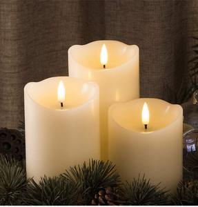 Bougie électronique en forme de balle TOOWIN, bougie LED simulée pour les confessions, les propositions et la décoration de bars - Product Image 1