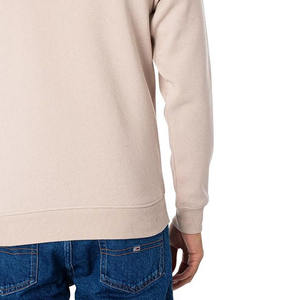 Sudadera de invierno con media cremallera para hombre 100% algodón polar impermeable logotipo personalizado servicios ODM - Product Image 4