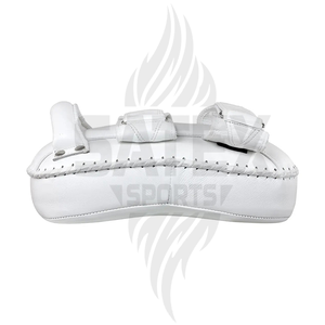 Derniers protège-tibias de boxe thaïlandaise en PU et cuir colorés - Haute qualité, confortables, protecteurs, personnalisables - Product Image 5