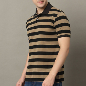 เสื้อโปโลผู้ชายหล่อเท่ทุกไซส์ เสื้อยืดโปโลผู้ชายเนื้อผ้าเบาสบาย ทรงปกติ ชุดยีนส์สีน้ำเงิน ปรับแต่งได้ - Product Image 5