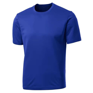 Camiseta de Poliéster para Hombre a Precio Económico, Cuello Redondo, Manga Corta, Distribuidor, Camiseta Azul Rey para Hombre - Product Image 1