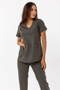 OEM Unisex Polyester Cotton Quick Dry Breathable Washable Stretchy Hospital <b>Scrub</b> <b>Sets</b> with Customizable Options for Nurses - Product Image 6