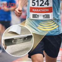 Puce de chronométrage de course UHF RFID Dogbone Smartrac Tag Sticker Impinj M730 M830 pour système de chronométrage de marathon