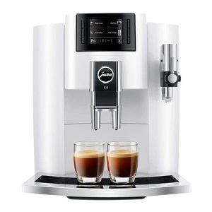 เครื่องชงกาแฟเอสเพรสโซ่อัตโนมัติคุณภาพสูง รุ่น Ju ra E8 พร้อมภาชนะใส่นมแก้ว (สีขาวเปียโน) ระดับพรีเมียม - Product Image 2
