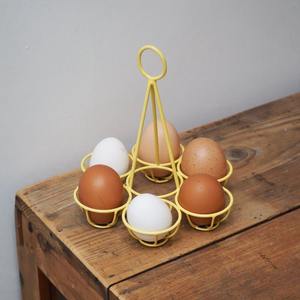 Solid Metal <b>Egg</b> Holder Perfect For Homes Restaurants And Cafes Offering Durability Strength And Decorative Look - Product Image 1