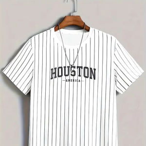 Camiseta corta de nuevo estilo para hombre, stock holgado de algodón de buena calidad personalizado, ropa a granel, fardo de ropa mixta, ropa usada - Product Image 1