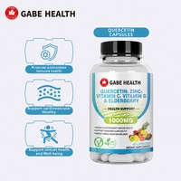 Capsules de quercétine personnalisées en usine Jiabei Suppléments vitaminiques pour adultes Soutien cardiovasculaire et bien-être général OEM/ODM
