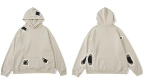 Sweat à capuche oversize de haute qualité, sweat à capuche unisexe avec logo personnalisé, sweats à capuche pour hommes en polaire lourde - Product Image 5