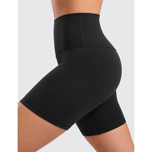 Shorts Deportivos de Cintura Media para Mujer, Elásticos, 100% Algodón, Tipo Bermuda, Levanta Glúteos, para Yoga, Gimnasio, Running, Fitness, Transpirables, de Secado Rápido - Product Image 2