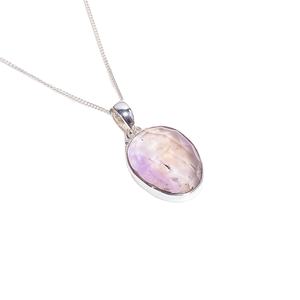 ธรรมชาติ Ametrine 925จี้เงินขายส่งเงินสเตอร์ลิงเครื่องประดับแฮนด์เมดอินเดียเครื่องประดับเงินที่กำหนดเองขายส่ง - Product Image 1
