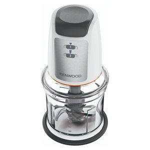 <span class=keywords><strong>Hachoir</strong></span> électrique <span class=keywords><strong>Kenwood</strong></span> 500W 500Ml Easychop, robot culinaire, lames en acier, blanc et gris - Product Image 4