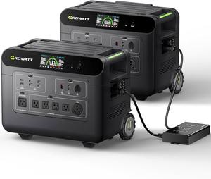 Estación de Energía de 6144 Wh con Salida de CA de 120/240 V y 7200 W, Batería de Respaldo Doméstica de 90 kWh, Generador Solar con Carga Completa en 2 Horas - Product Image 1