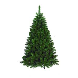 Árbol de Navidad Verde de PVC ANTELAO H150 D88 cm para Decoraciones Amicasa - Product Image 1