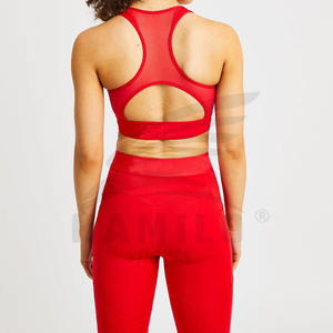 <b>Women</b> Active Wear Set Butt Lift Leggings Spandex Gym Clothing Bras Sports & Fitness Sets Seamless Yoga Wear - Product Image 4