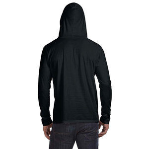 Sudaderas con capucha de manga larga de rendimiento de algodón para hombre Atlético ligero - Product Image 2
