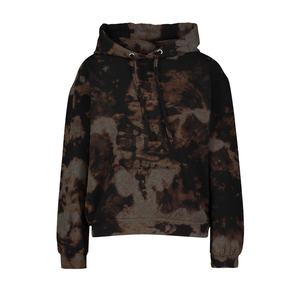 Custom logo High Quality Wash Vintage 100% Cotton Zip Hoodies Heavyweight Distressed <b>Patch</b> Embroidery Acid Wash Faded Hoodie - Product Image 3