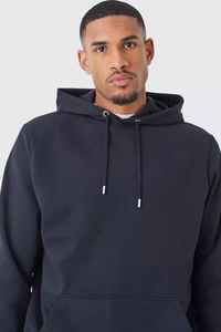 Sweat à capuche en éponge française personnalisé sweat à capuche surdimensionné pour hommes 100% coton pull à capuche vierge de haute qualité pour hommes - Product Image 4