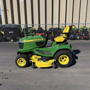 รถตัดหญ้า Johnn-Deere X738 สำหรับขาย รถตัดหญ้าแบบนั่งขับ รถแทรกเตอร์สำหรับสวน ตัดหญ้าได้ พร้อมที่เก็บหญ้าแบบ High Tip ลดราคา - Product Image 1
