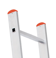 Offre Spéciale Échelle Droite Simple en Alliage d'Aluminium 6063 de 2M Elbe Industry, 6 Marches, Capacité de Charge 150kg, Garantie 2 Ans, Idéale pour Supermarché Extérieur