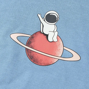 เสื้อฮู้ดพิมพ์ลายพัฟหนาสำหรับผู้ชายเสื้อมีฮู้ดผ้าคอตตอนพิมพ์ลายพัฟออกแบบได้ตามสมัยนิยม - Product Image 4