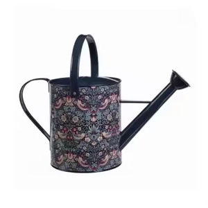 Plantes à fleurs arrosoir galvanisé enduit de poudre couleur rouge extérieur taille moyenne bidon d'eau en étain au prix le plus bas - Product Image 3