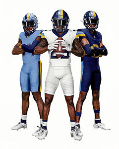 Camiseta de Fútbol Americano Personalizada para Adultos, Transpirable, Talla Grande, Poliéster, Secado Rápido, Antibacteriana, con Nombre y Números de Equipo Personalizados - Product Image 6