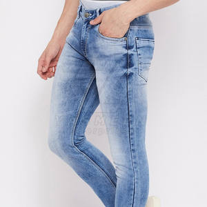 Pantalones vaqueros informales de estilo recto medio para hombre, pantalones de alta calidad 100% algodón, Color personalizado, transpirable, pana sólida mediana - Product Image 3