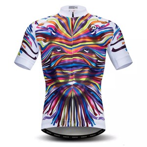 Jersey de ciclismo para hombre de gama alta de la mejor calidad, camisa de verano de secado rápido, mangas largas con cuello y brazo, OEM tamaño adulto, estampado de poliéster - Product Image 1