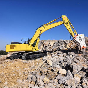 Grande excavatrice sur chenilles de 21 tonnes, 23 tonnes, 38 tonnes, godet de 3,5 m3, puissante machine de terrassement hydraulique lourde pour les projets - Product Image 1