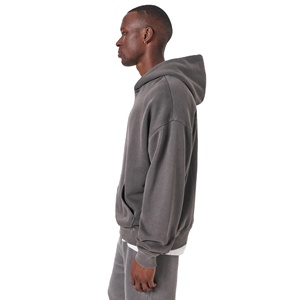 Vente en gros de sweats à capuche vierges fabrication professionnelle tissu en coton polyester de qualité supérieure conception de marque personnalisée produit OEM 2025 à 26 - Product Image 4