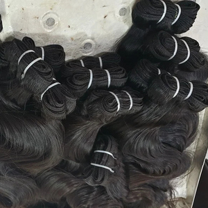 Usine Non Transformé Vague Naturelle Raw Vierge Indien Extensions de Cheveux Humains Remy Cheveux Grade Machine Double Trame Toutes Les Couleurs Convient - Product Image 1