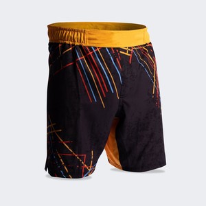 กางเกงกีฬา MMA แบบระบายอากาศลายเสือสำหรับผู้ชายกางเกงขาสั้นมวยไทยแบบซับลิเมตกางเกงต่อยมวยกางเกงต่อยาล้างเทคนิค - Product Image 4