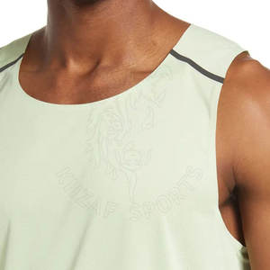 Camiseta sin mangas para hombre, novedad de 2025, camiseta sin mangas de Color personalizada, camiseta sin mangas de secado rápido para hombre al por mayor a la venta en línea - Product Image 5