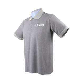 Polo de travail vente en gros de polos pour hommes d'affaires T-shirt polo unisexe vierge uni impression de logo personnalisé - Product Image 3
