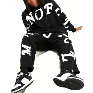 Último diseño de invierno Puff Impresión's Chándal Conjunto Causal de manga larga de color personalizado para la venta - Product Image 4