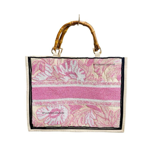 Bolsas de Mano Personalizadas con Cuentas y Nombre para el Día del Juego, Hechas a Mano en Algodón, Diseño Único Personalizado, Accesorios de Moda al por Mayor - Product Image 5