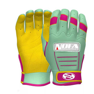 Gants de frappeur de baseball unisexes OEM professionnels en cuir de chèvre personnalisés Protection des mains Nouvelle arrivée Gants de frappeur - Product Image 2