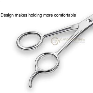 กรรไกรตัดผมสแตนเลสคุณภาพสูงสำหรับใช้ในร้านเสริมสวยอุปกรณ์เสริมความงาม - Product Image 5