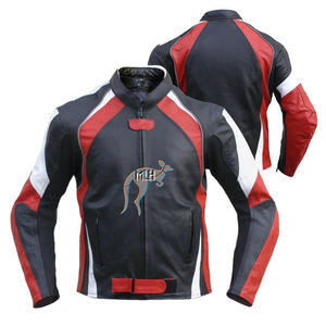 Chaquetas de Cuero para Motociclismo, Calidad Premium, Piel de Vaca Canguro, para Todas las Tallas, Hechas en Pakistán, Ropa de Motociclista, Perforadas - Product Image 6