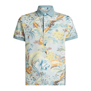 Tela elástica Activewear Polo Golf Shirt Tejido de secado rápido y protección UV Ideal para deportes de verano y uso diario - Product Image 1