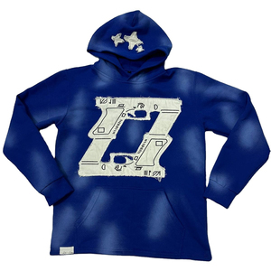 Custom Made 100% Cotton Distressed Embroidery <b>Oversized</b> <b>Fleece</b> <b>Hoodie</b> for Men Quick Dry Breathable Customized Logo for Winter - Product Image 1