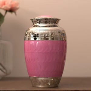 Handcrafted Urn for Human Ashes | Premium <b>Memorial</b> Keepsake | Premium Adult brass Urn Box - Product Image 1