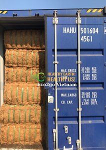 Eco2go Le modèle brut en fibre de coco naturelle et durable du Vietnam, marron naturel, décorations de 25cm, prix abordable pour l'acheteur - Product Image 3