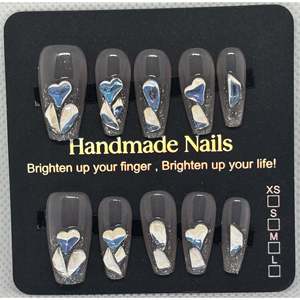 "Resin Arctic Hearts <b>Ornament</b> (<b>Small</b>)" - Product Image 1