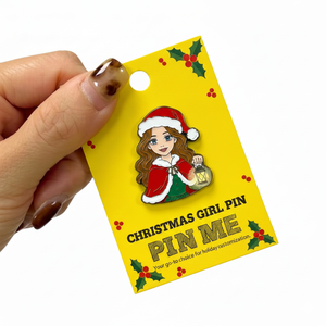 Épingles de Noël sur le thème des fêtes avec des motifs personnalisés - Product Image 3