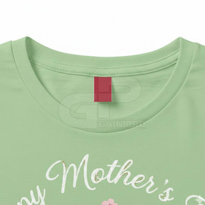 T-shirt Happy Mother Day pour femmes, en tissu de coton de qualité supérieure, léger et au style streetwear moderne - Product Image 6