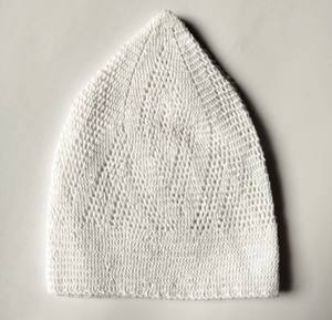 Sombrero KUFI TUPI al por mayor, gorro de oración musulmán hecho a mano con bordado Boutique, diseño de ganchillo, gorro islámico de algodón para hombre - Product Image 1