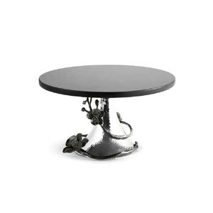 แท่นวางเค้กโลหะทองแดงสำเร็จรูป3ชั้นแบบยืนสำหรับตกแต่งเค้กโลหะทองแดงดีไซน์ยอดนิยม - Product Image 6